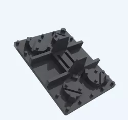Star Wars Vintage Kenner style Attack Base Tile