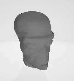 Stereotype Alien Head