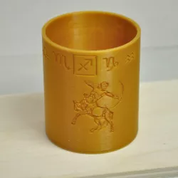 Storm Lamp with horoscope sign of Sagittarius
