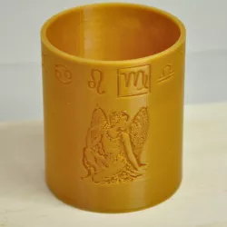 Storm Lamp with horoscope sign of Virgo