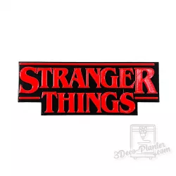 Stranger Things 3D Logo