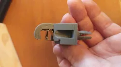 Sun visor hook for Seat Toledo, Audi, Volkswagen Sun visor hook