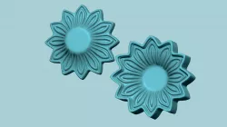 Sunflower 12 Petal - Molding Arrangement EVA Foam Craft