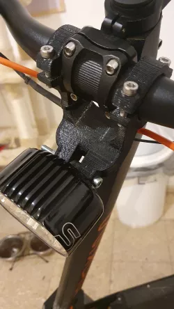 supernova m99 headlight handlebars mount