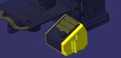 Support LCD + porte outil + LCD Cover