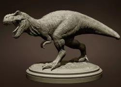 T-rex 3d model for printing