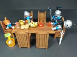 TABLE AND CHAIRS - COMPLEMENT FOR PLAYMOBIL