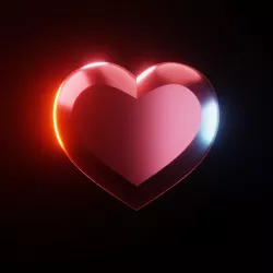 TABLETOP FLAT HEART LIFE TOKEN