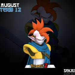 Tapion Bust - Sekai 3D Models - Tested and Ready for 3D printing