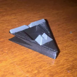 Terraforming Mars Game Spaceship Piece