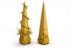 The Penitent One Helmet Blasphemous Close Mouth
