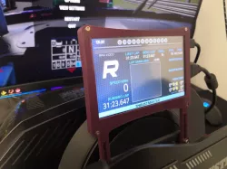 Thrustmaster 5" sliding display