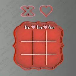 TIC TAC TOE VALENTINE SET