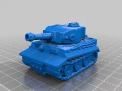 Tiger 1 - Chibi Tank