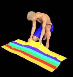 TOWEL BEACH BOY 2