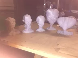 Trantaloid reptillian archqualoid and Skinny Bob Aliens
