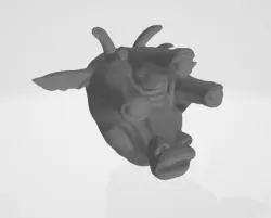 Triclops Alien Head