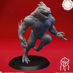 Troglodyte - Tabletop Miniature (Pre-Supported)