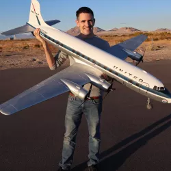 TROY'S 3D PRINTED RC DC-6/DC-7 AIRLINER