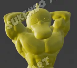 Ultra swole Psyduck / Mamadisimo