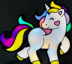 Unicorn lamp