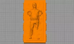 VARIED STAR WARS CARBONITE FIGURES