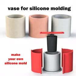 vase for silicone mold(cylinder)