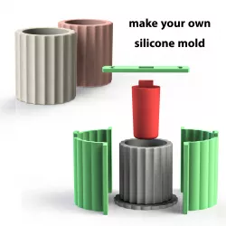 vase for silicone mold