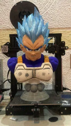 vegeta ssj blue| bust