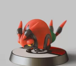 Venipede - FAN ART - POKÉMON FIGURINE -POKEMON