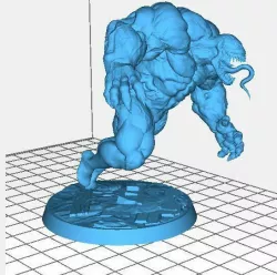 Venom Hollow for Resin on Base