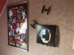 Vinyl and cd wall holder