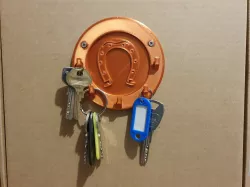 Wall mounted key ring (Horseshoe)