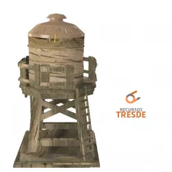 Water tank, piggy bank tower