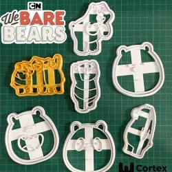 We bare bears cookie cutters