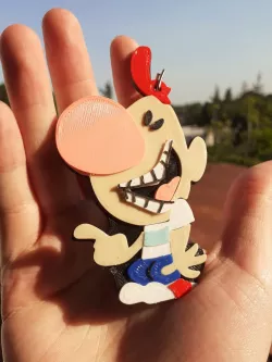 x4 Cartoon keychains