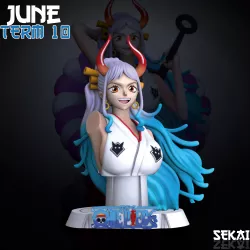 Yamato Bust - Sekai 3D Models - Tested and Ready for 3D printing