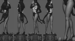 Zatanna 3D print model