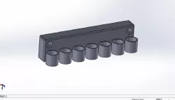 1/2" socket wrench extensions holder