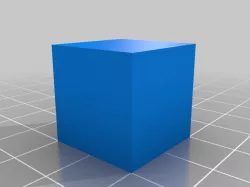 20x20x20 mm Simple Test Cube