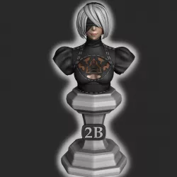 2B bust - Nier Automata