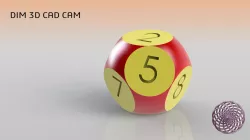 8-sided die