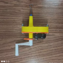 Aero models rubber winder lap counter holder