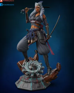 Ahsoka Tano Samurai Concept - Star wars