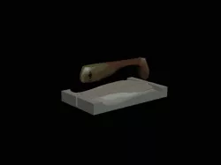 AM bait fish 10cm hoof form for predator fishing