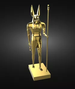 anubis statues