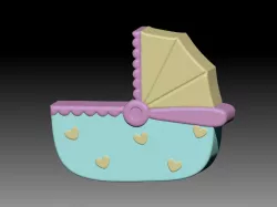 BABY CRIB SOLID SHAMPOO AND MOLD FOR SOAP PUMP