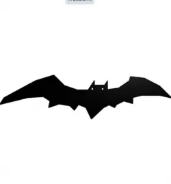 Bat wall art 2