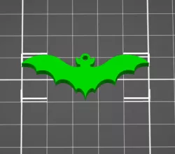 BATMAN PENDANT FOR NECKLACE, JEWELRY, EARRINGS, KEYCHAIN