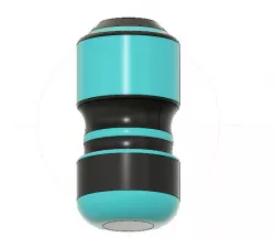 Beautiful Cylindrical Vase Long / Joli vase cylindrique Long